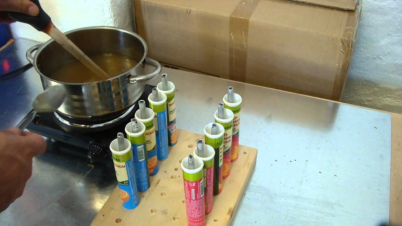 HOMEMADE HOLLOW LUBRISIZER STICKS