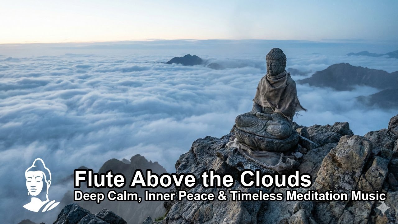 Flute Above the Clouds — Deep Calm, Inner Peace & Timeless Meditation Music