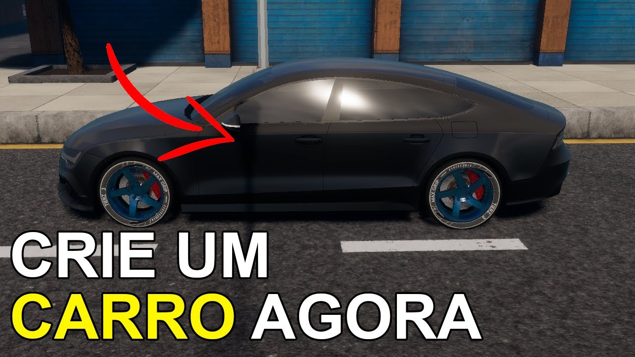 Como CRIAR um CARRO na UNITY ENGINE