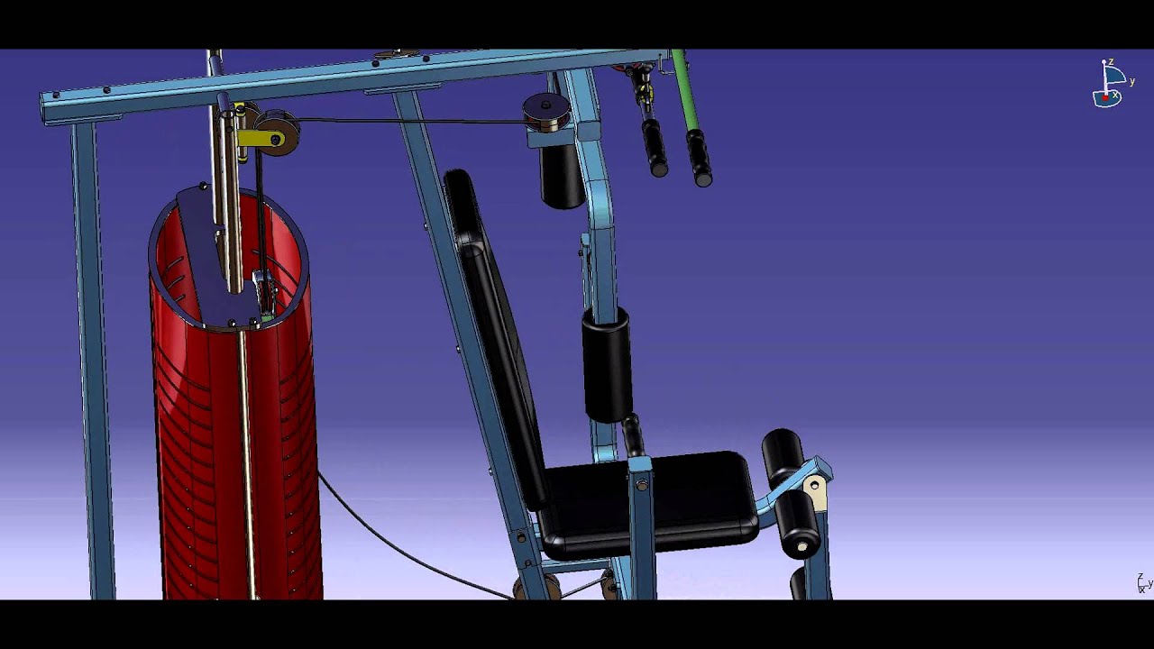 Catia V5 SIMULATION training station GYM