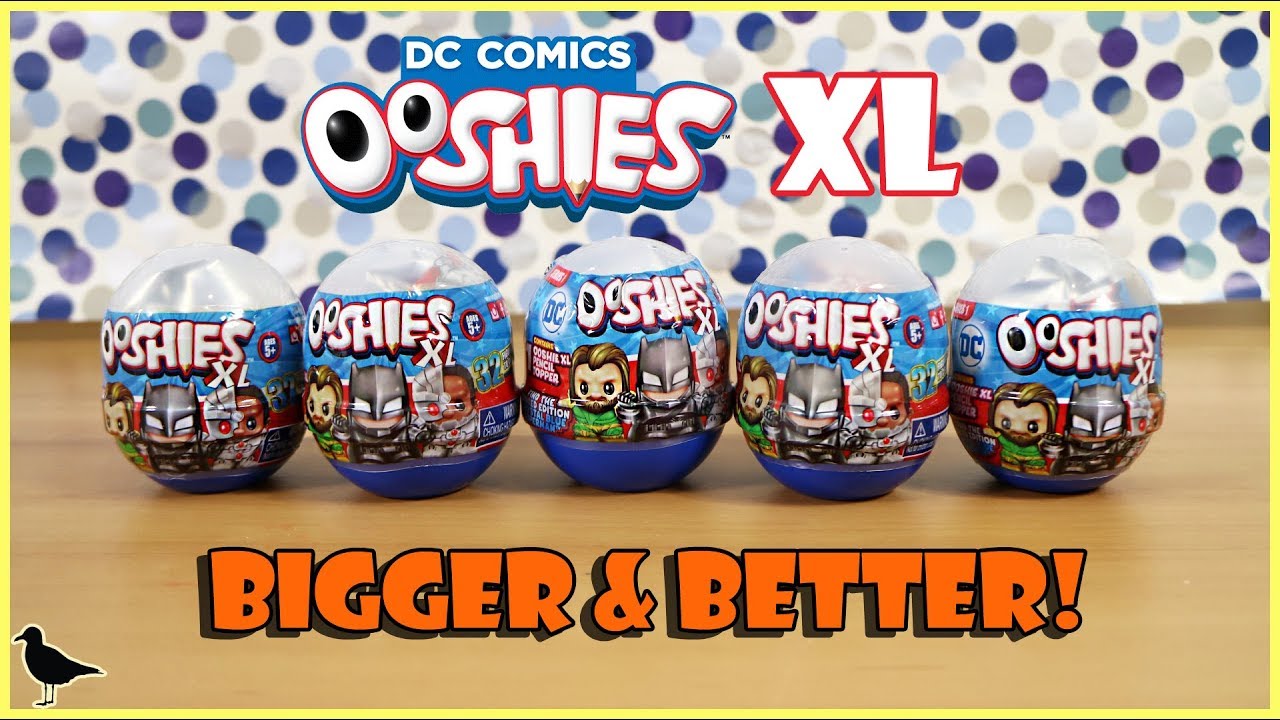 DC Ooshies XL Series 1 Mystery Capsule Opening! Fun Toy Surprises! | Birdew Reviews