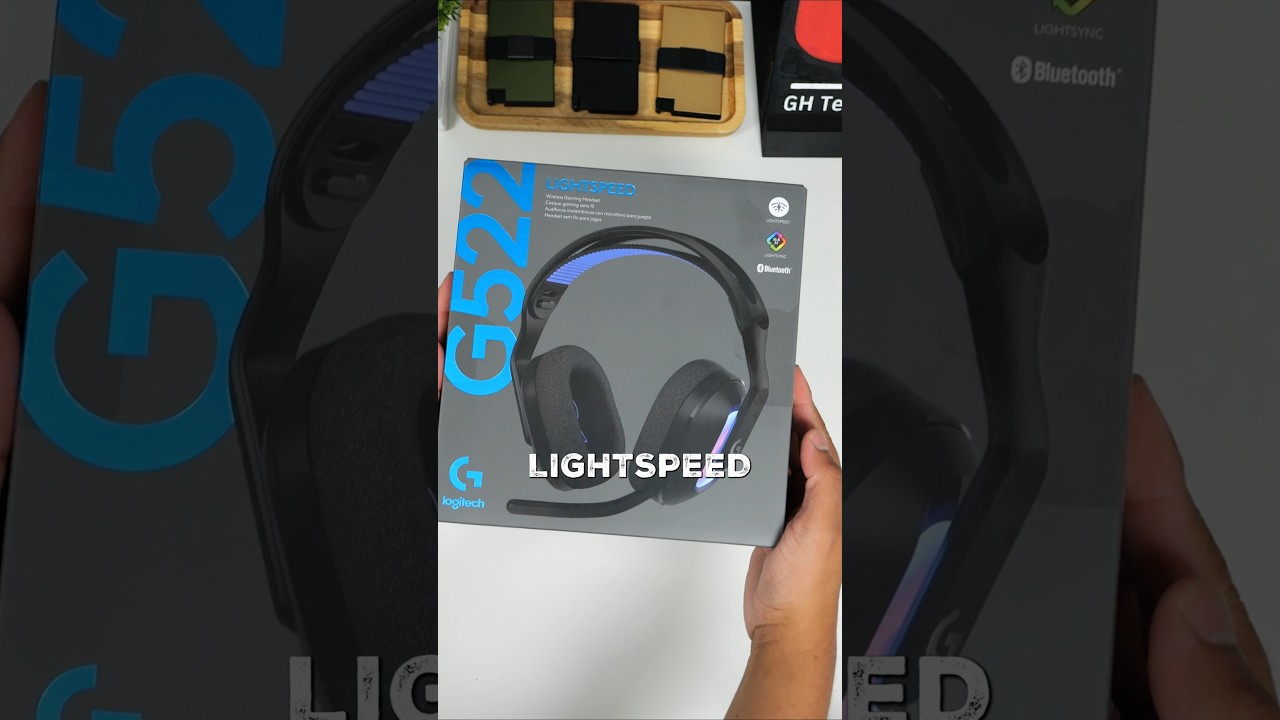 Logitech G522 Lightspeed RGB Gaming Headset #shorts #giveaway