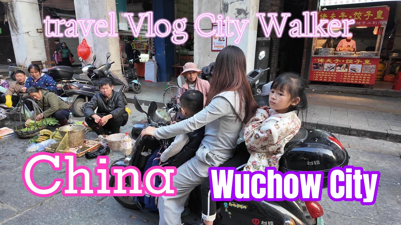 China 🇨🇳 City Walk Discovering Wuzhou: A Hidden Gem in Guangxi's Heart