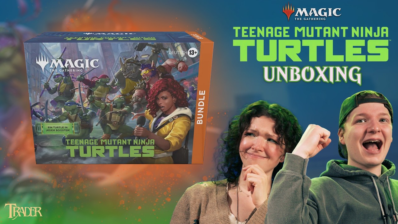MTG TEENAGE MUTANT NINJA TURTLES Bundle Opening deutsch | Magic the Gathering Unboxing | Trader 2026