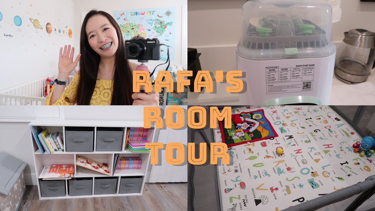 ❤️ Elaine Hau - 🇺🇸 美國湊仔生活: My Baby Rafa's Room Tour 👶🏻 華斐BB房間分享🩵