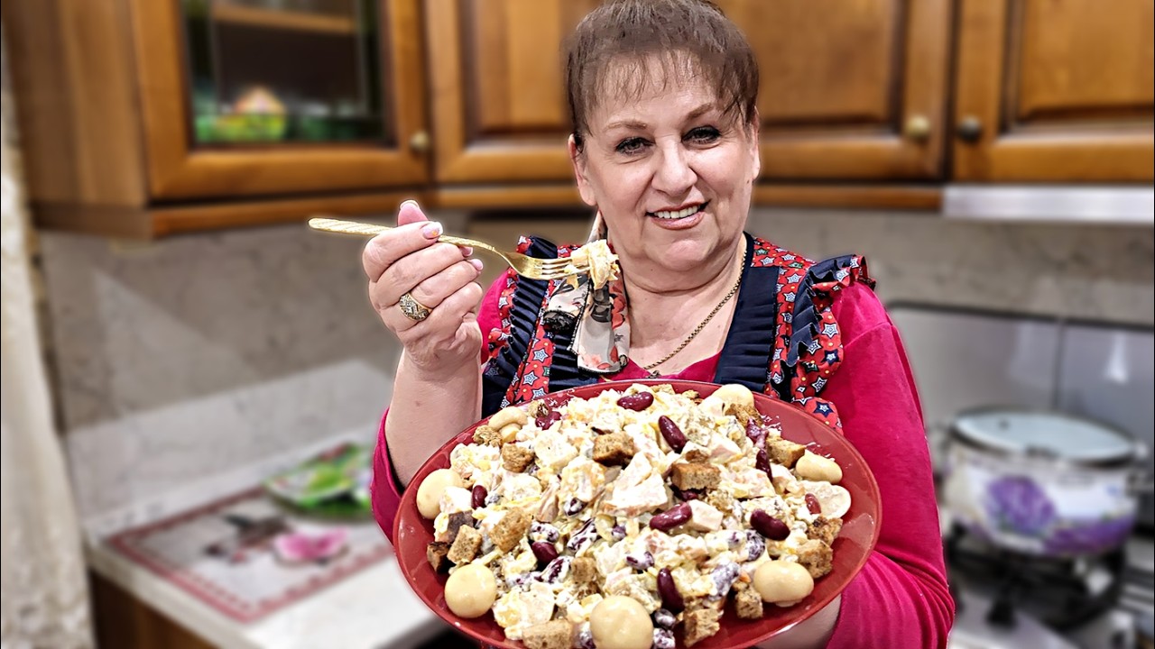 Вкуснющий САЛАТ на ВАШ ПРАЗДНИЧНЫЙ стол! САЛАТ ЗА 5 МИНУТ.