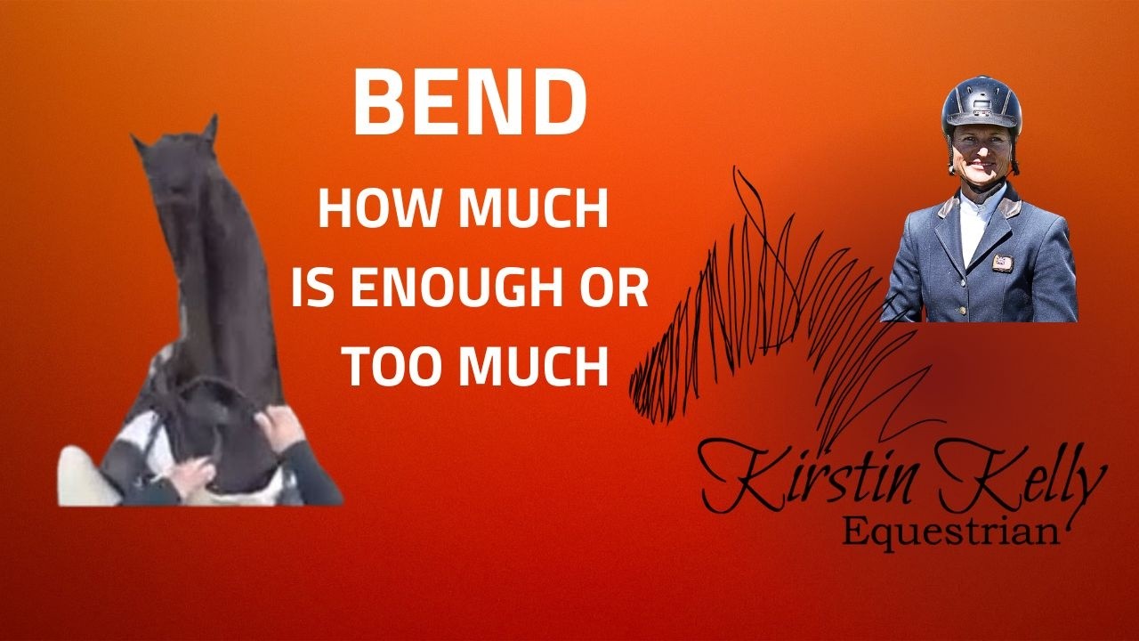 How to ride Circles , Bend and Flexion with Kirstin Kelly Equestrian