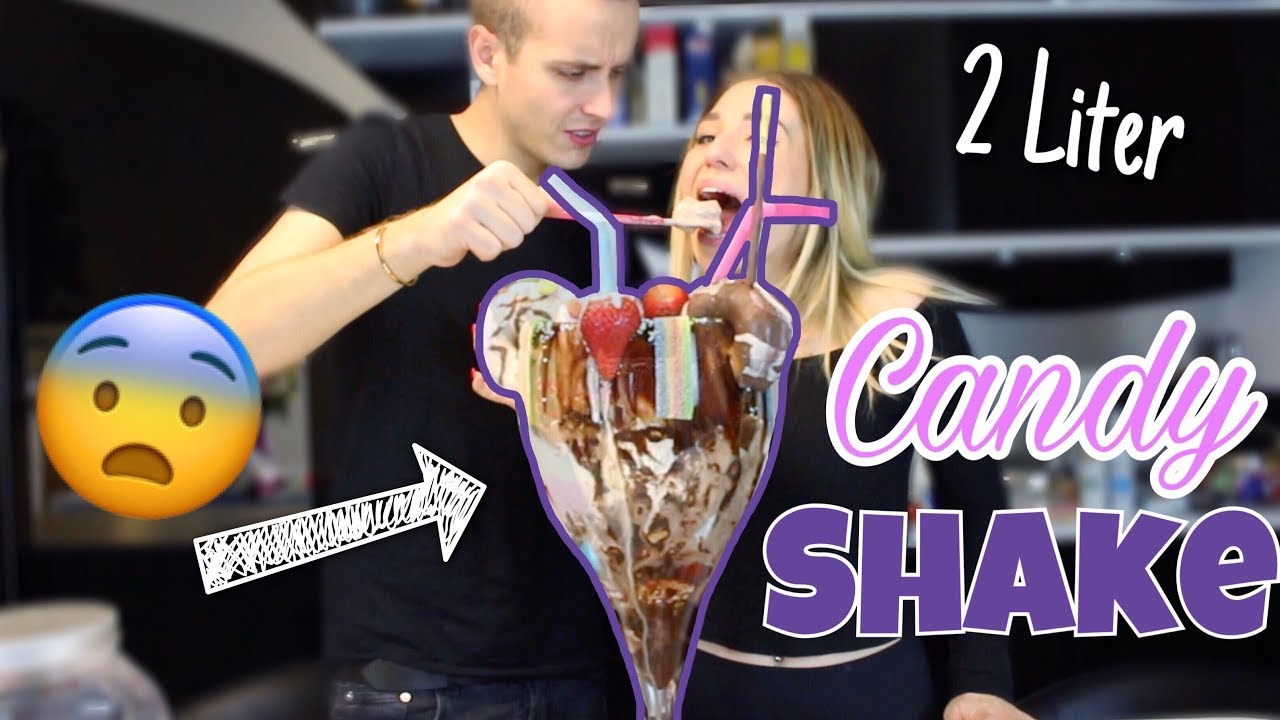 XXXXL 2 Liter Candy Shake - Wer muss ihn austrinken ? 😮