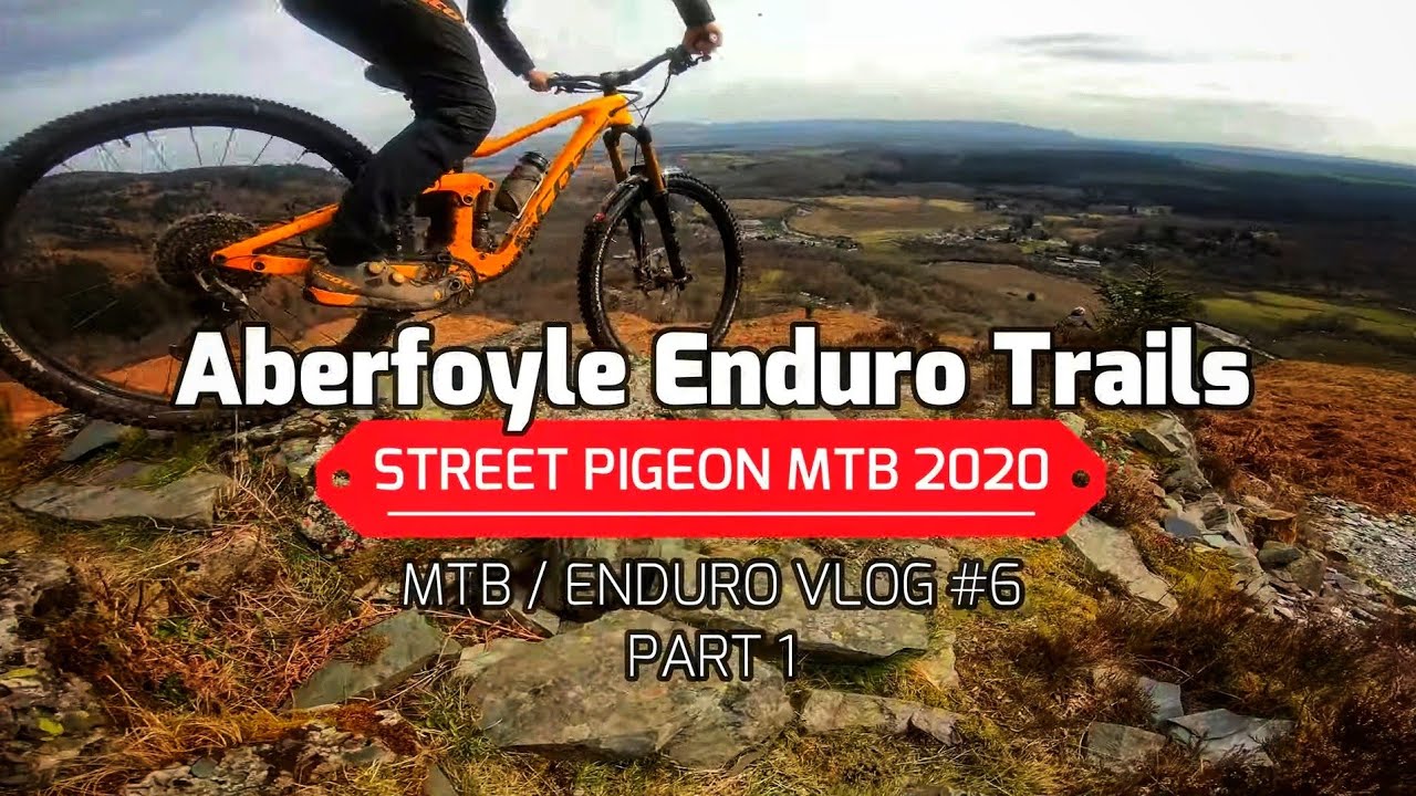 Mountain Biking with a Scottish Enduro Champion | Aberfoyle MTB trails are insane!
