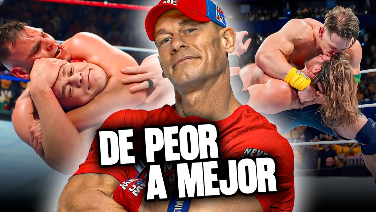 JOHN CENA'S LATEST MATCHES FROM WORST TO BEST | I'm Eduardo Bates