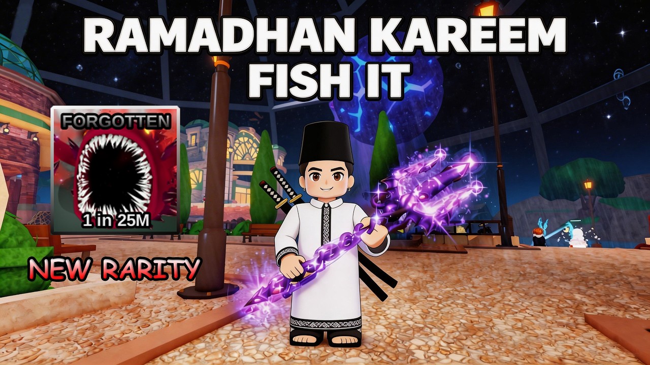 DAY 18 RAMADHAN NEW RARITY SEA EATER 1/25M | OPEN PTPT X8 24/48 JAM JOIN DC/WA #roblox #fishit