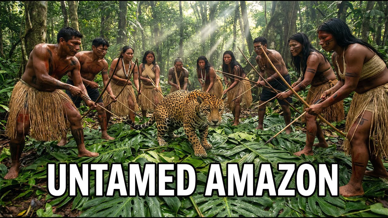 TRIBE VS JAGUAR UNTAMED AMAZON