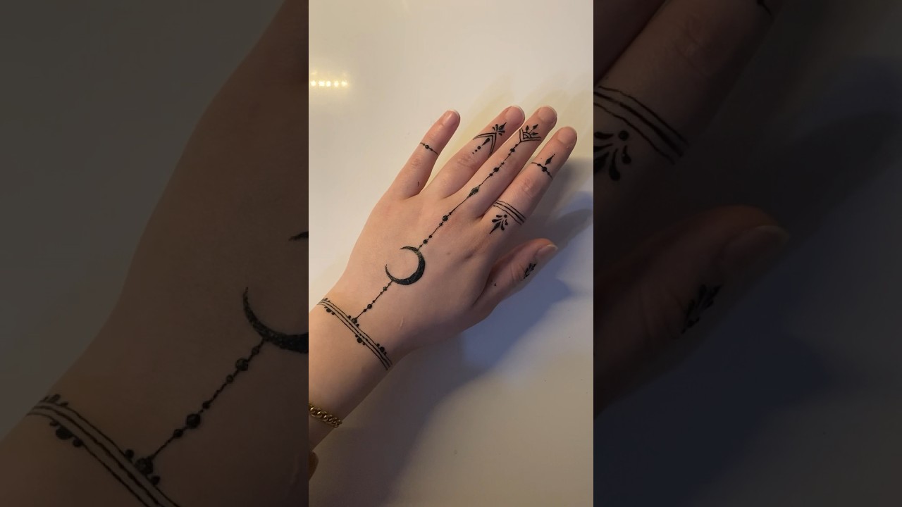 Hintkınası 🔥 kolay kına desenler || hintkinasi henna design