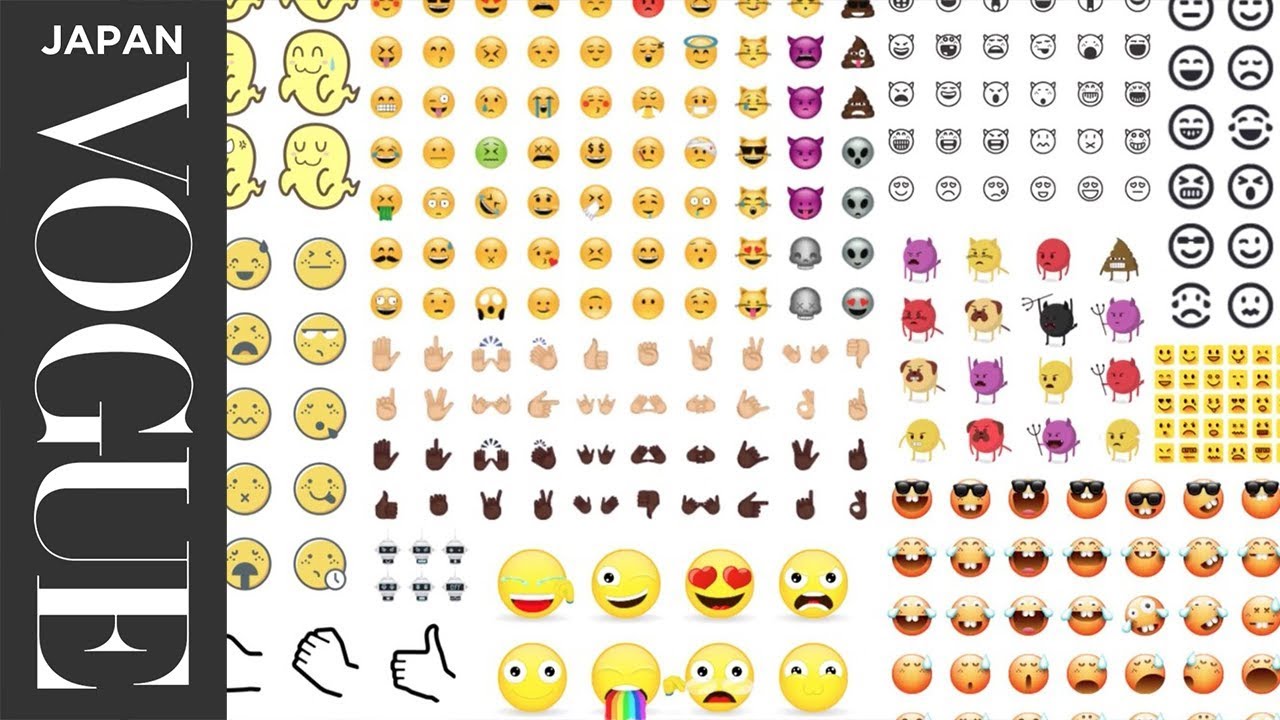 日本から世界に発信。絵文字 / Emojiの歴史。｜VOGUE JAPAN