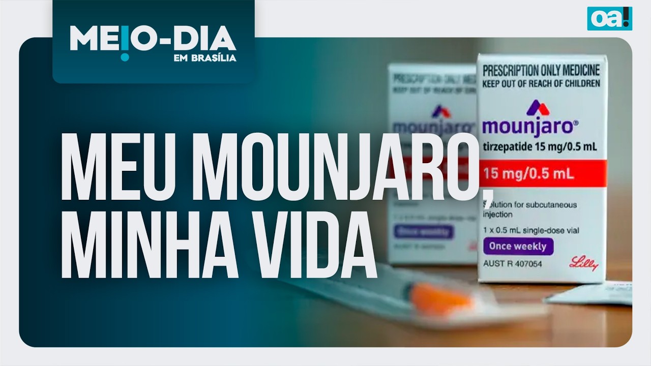 Meu mounjaro, minha vida | Meio-Dia em Brasília - 10/02/2026