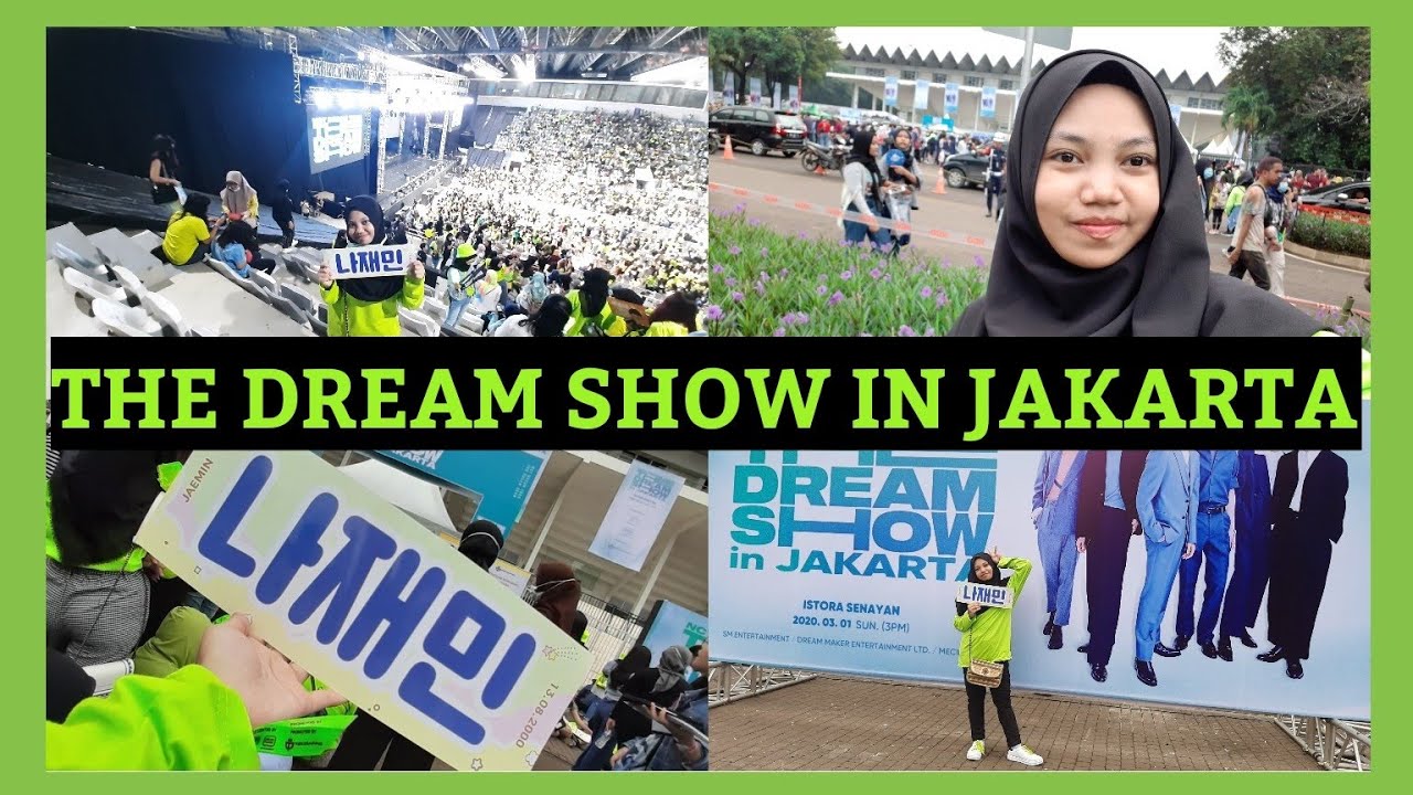 My first concert 💚NCT DREAM 'THE DREAM SHOW' IN JAKARTA💚 | CONCERT VLOG diVlog #1