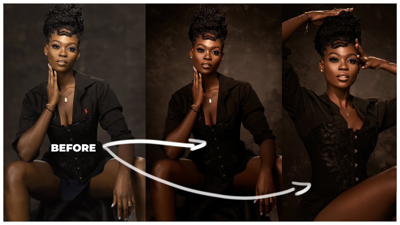 STUDIO PORTRAIT RETOUCHING OVERVIEW IN ADOBE PHOTOSHOP 2021 | Phloshop