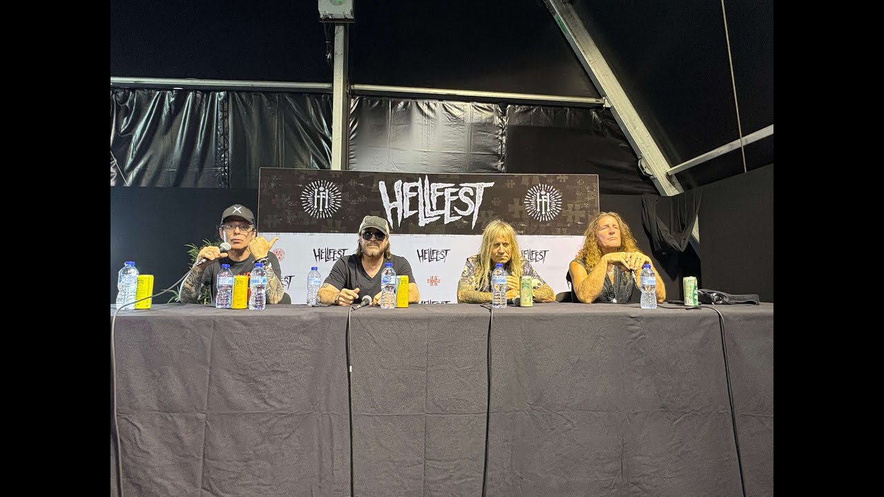 Savatage Legion Unite! 🔥 Hellfest 2025 Press Conference in Clisson, France 🤘