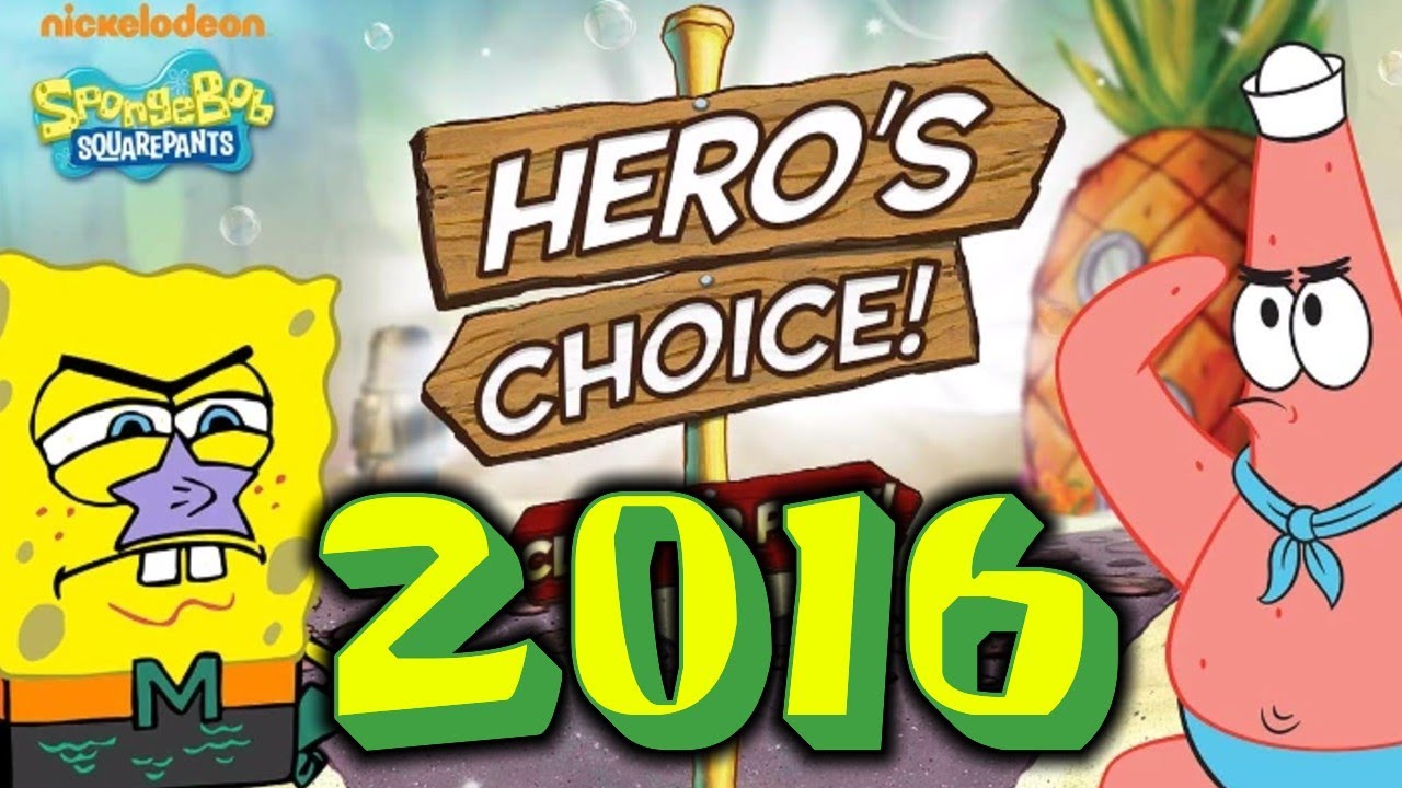 SpongeBob Web Games of 2016