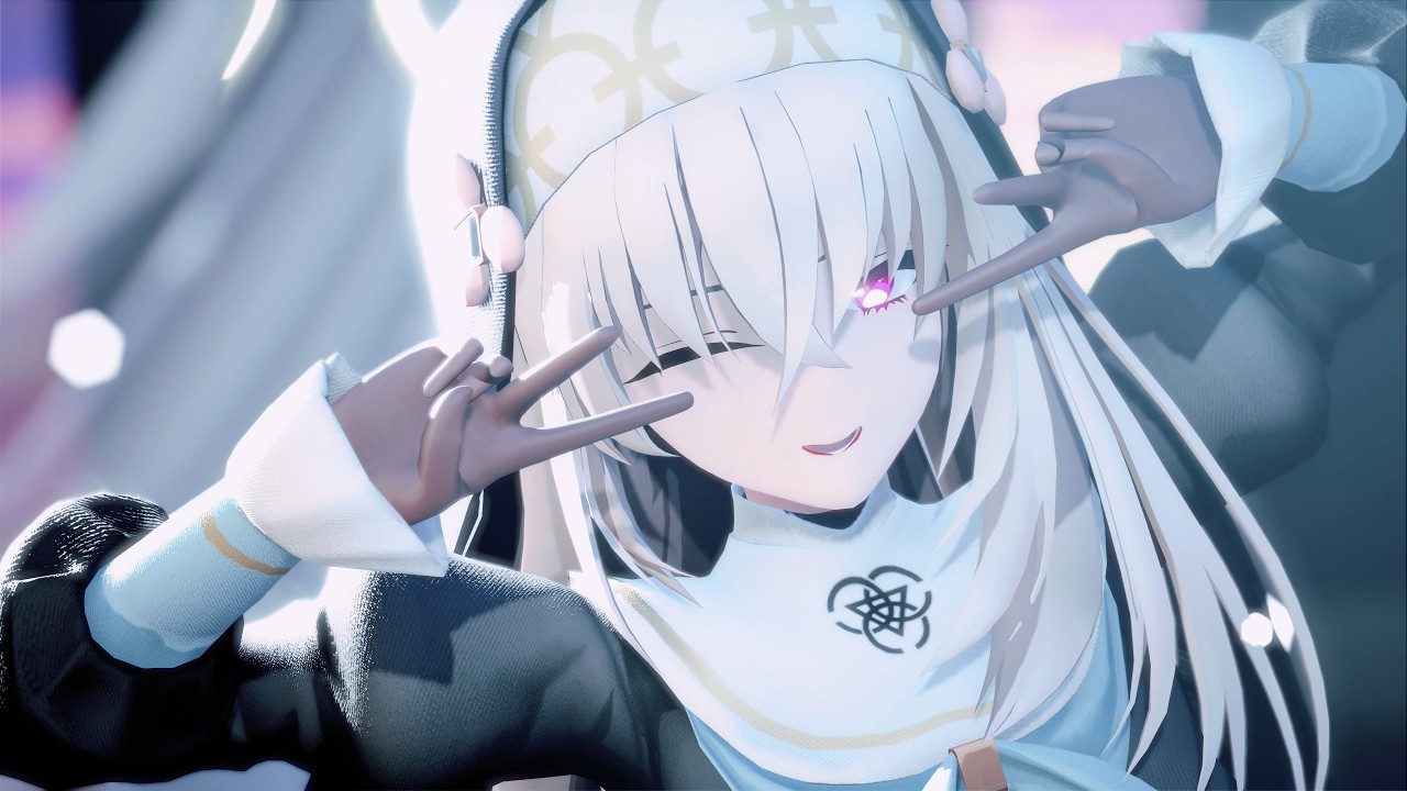 【ブルアカMMD】UNDEAD【歌住サクラコ】