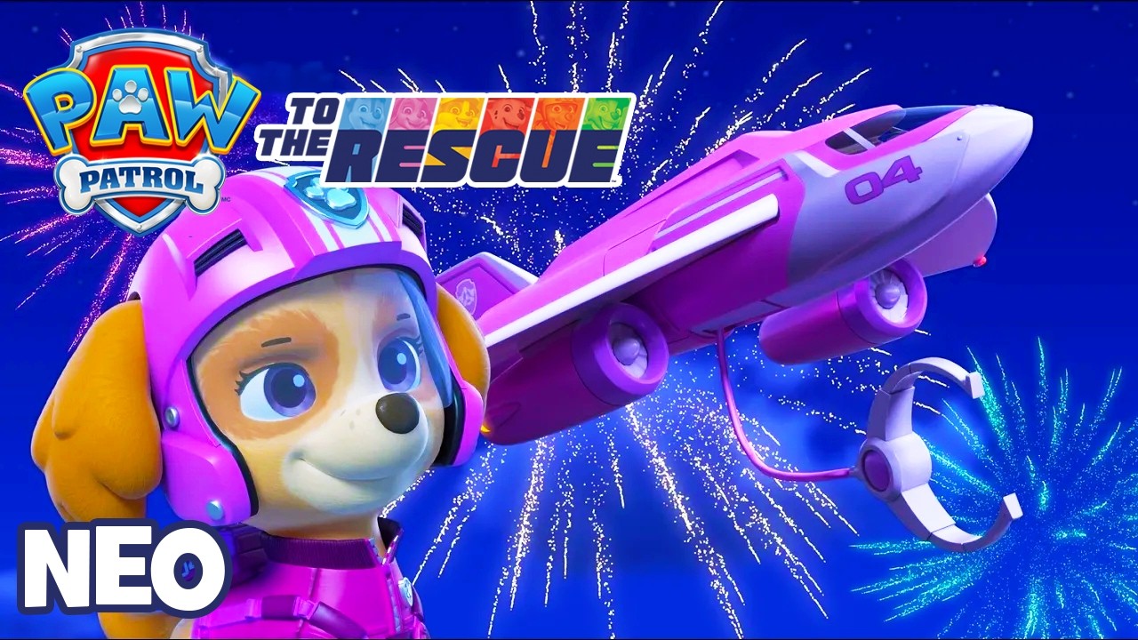 Η Skye σώζει τον Danny X από τα πυροτεχνήματα! 🚨🎆 | Paw Patrol