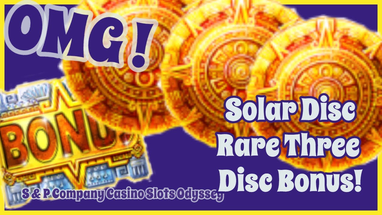 👉  👺 Rare 3 Disc Trigger !!! ☀️☀️☀️ Solar Disc Slot Machine Free Spin Bonus Scatter 👀 A must see!