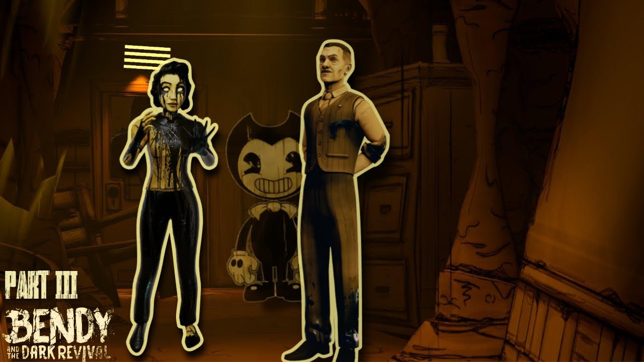 Playing Bendy and The Dark Revival Part 3 with @FishyMatYT