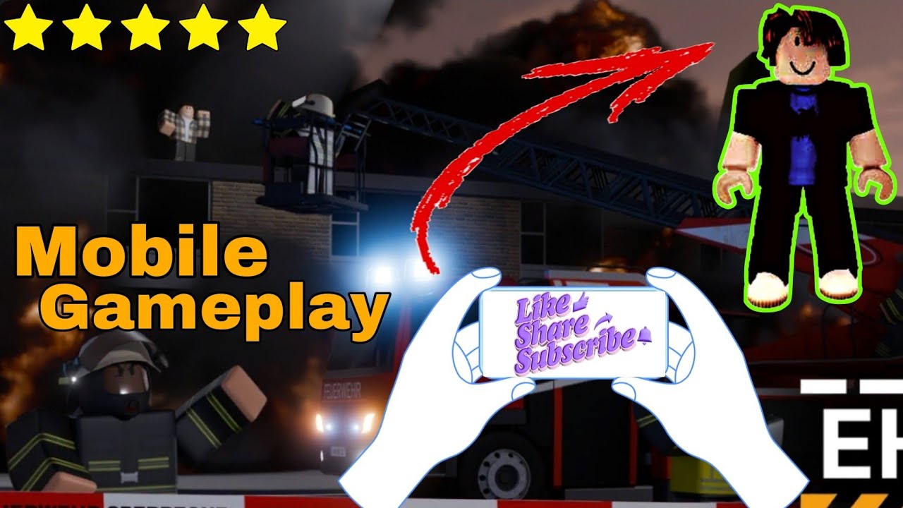 Emergency Hamburg Mobile Criminal Gameplay || ZoroX_YT || ~Roblox~