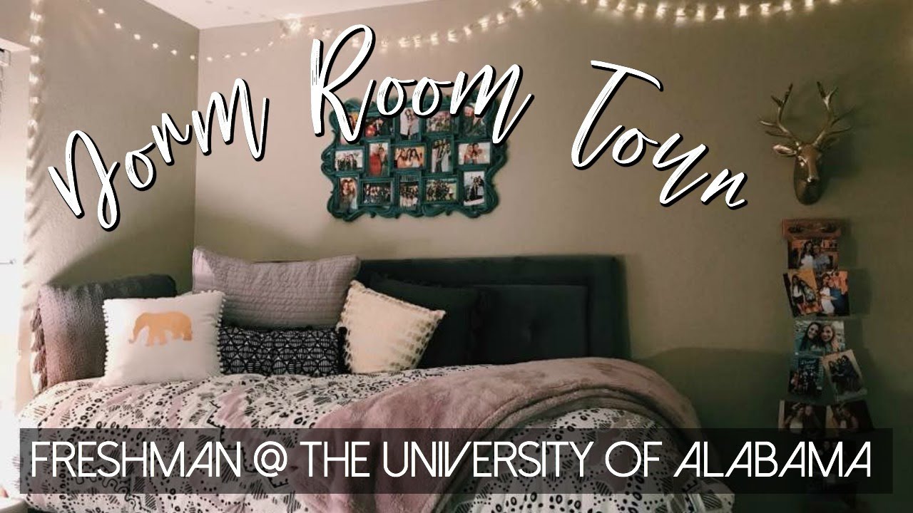 FRESHMAN DORM TOUR | The University of Alabama | Hope Renae