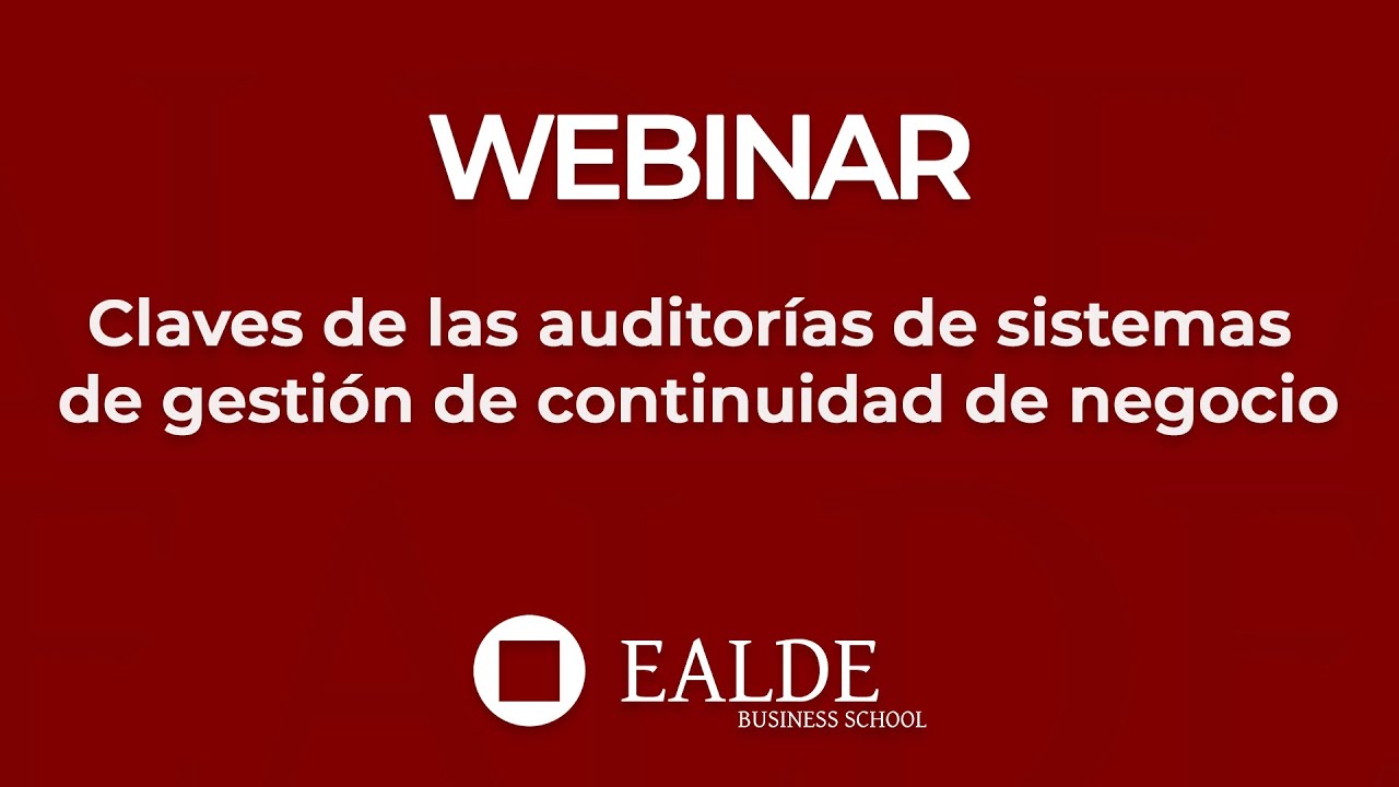 Claves de las auditor&iacute;as de sistemas de gesti&oacute;n de continuidad de negocio