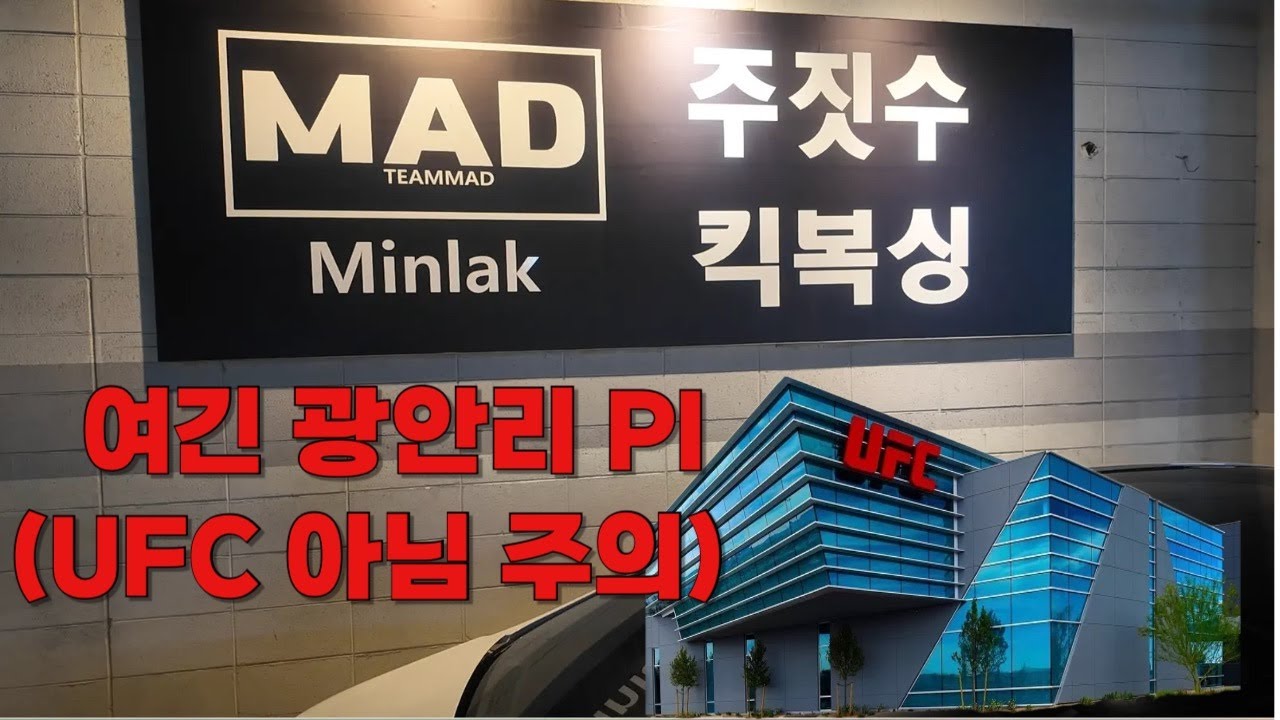 우리끼리 만든 UFC PI, 광안리 훈련일지