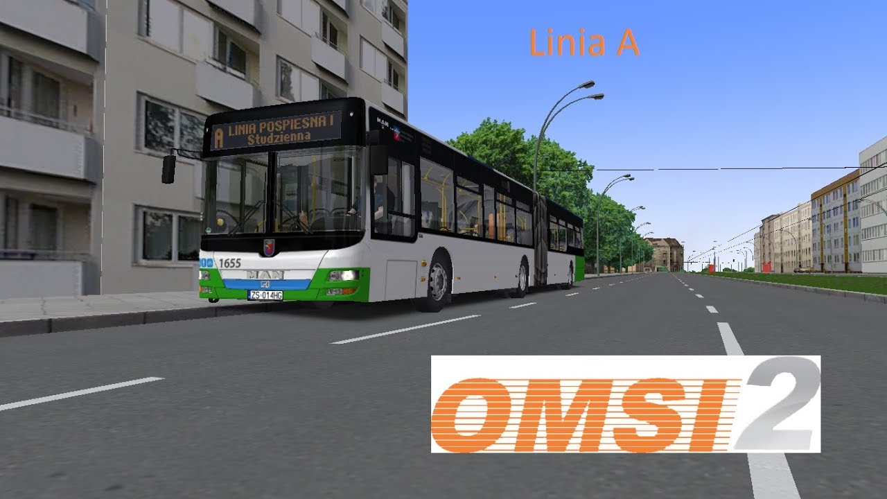 OMSI 2 Fiktiv Szczecin v2.11 Linia A MAN Lion's City G EEV