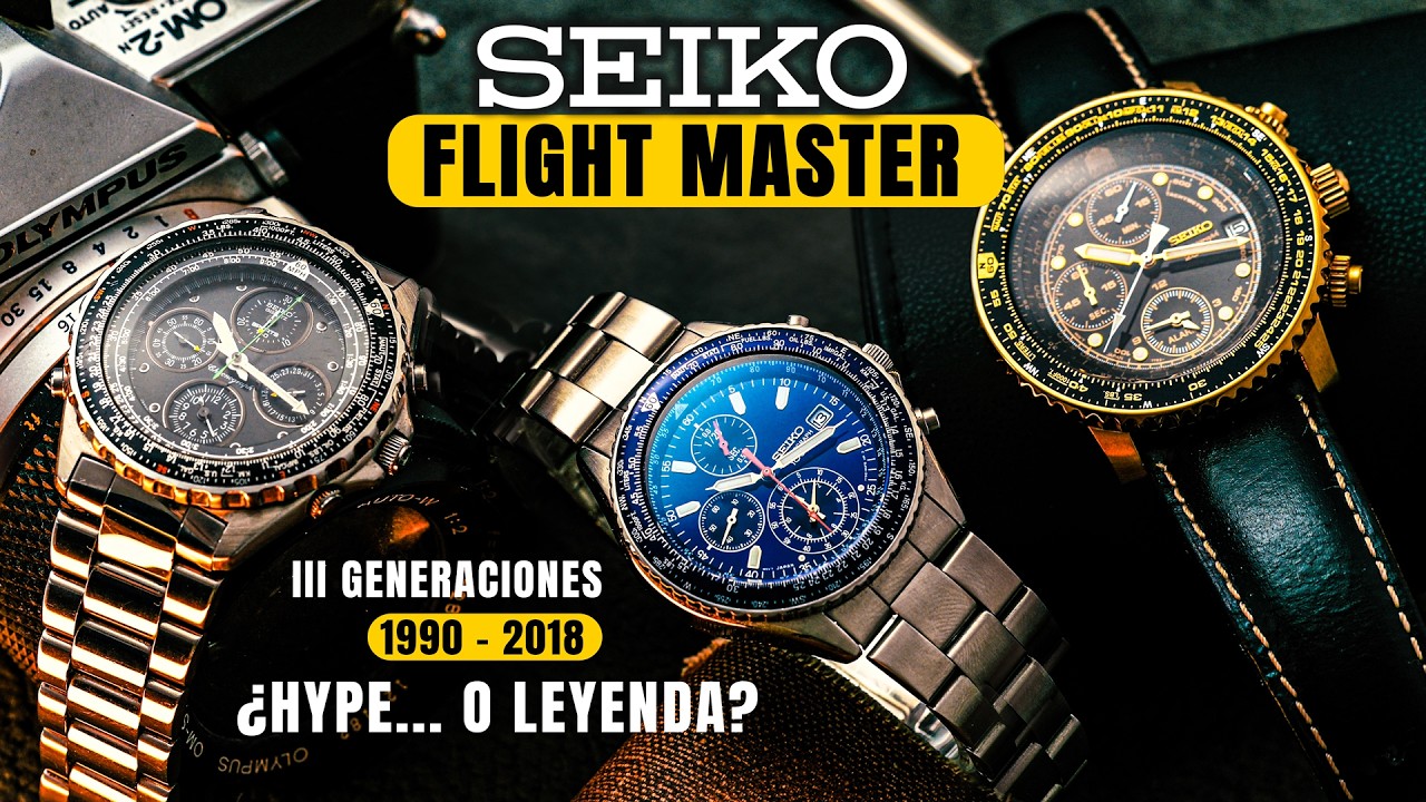 &iquest;Por qu&eacute; Seiko ya no hace relojes as&iacute;? Seiko FlightMaster
