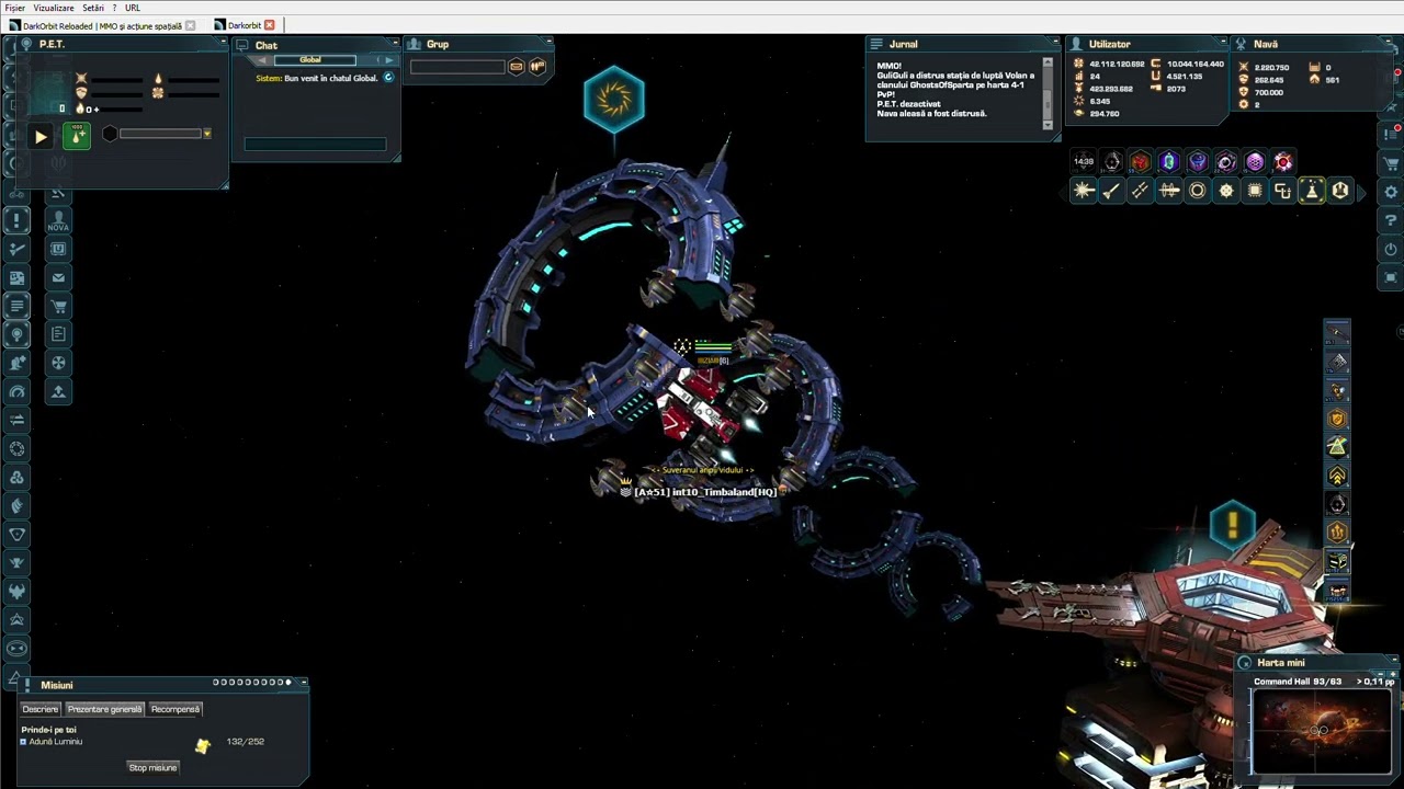 Dark Orbit 2026 03 10 20 08 22 Deep Space Echoes Gate- LEVEL 24 -FLASH -ECOURI DIN SPATIU PROFUND