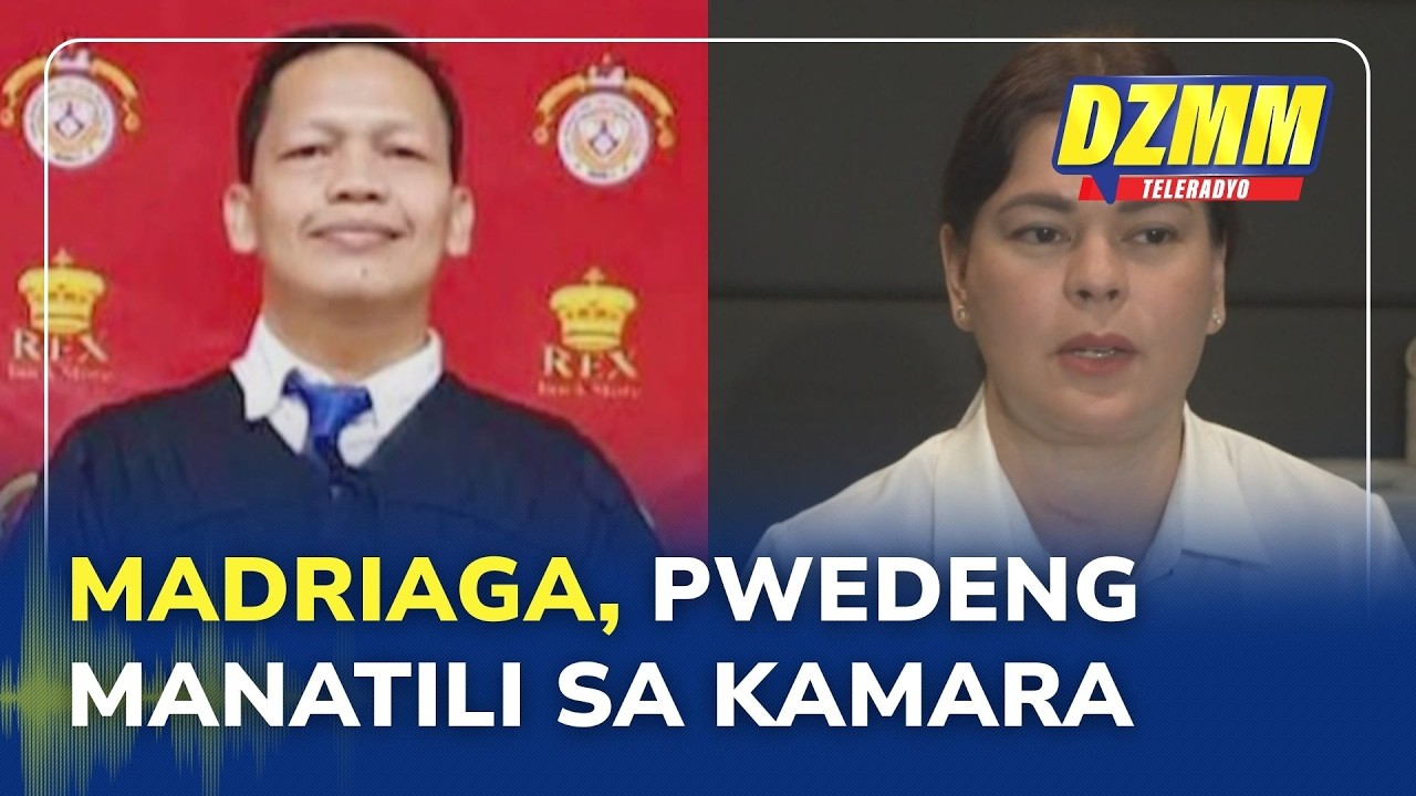 VP Duterte's 'bagman' Madriaga may stay at House if life threat proven: Chua | (05 March 2026)