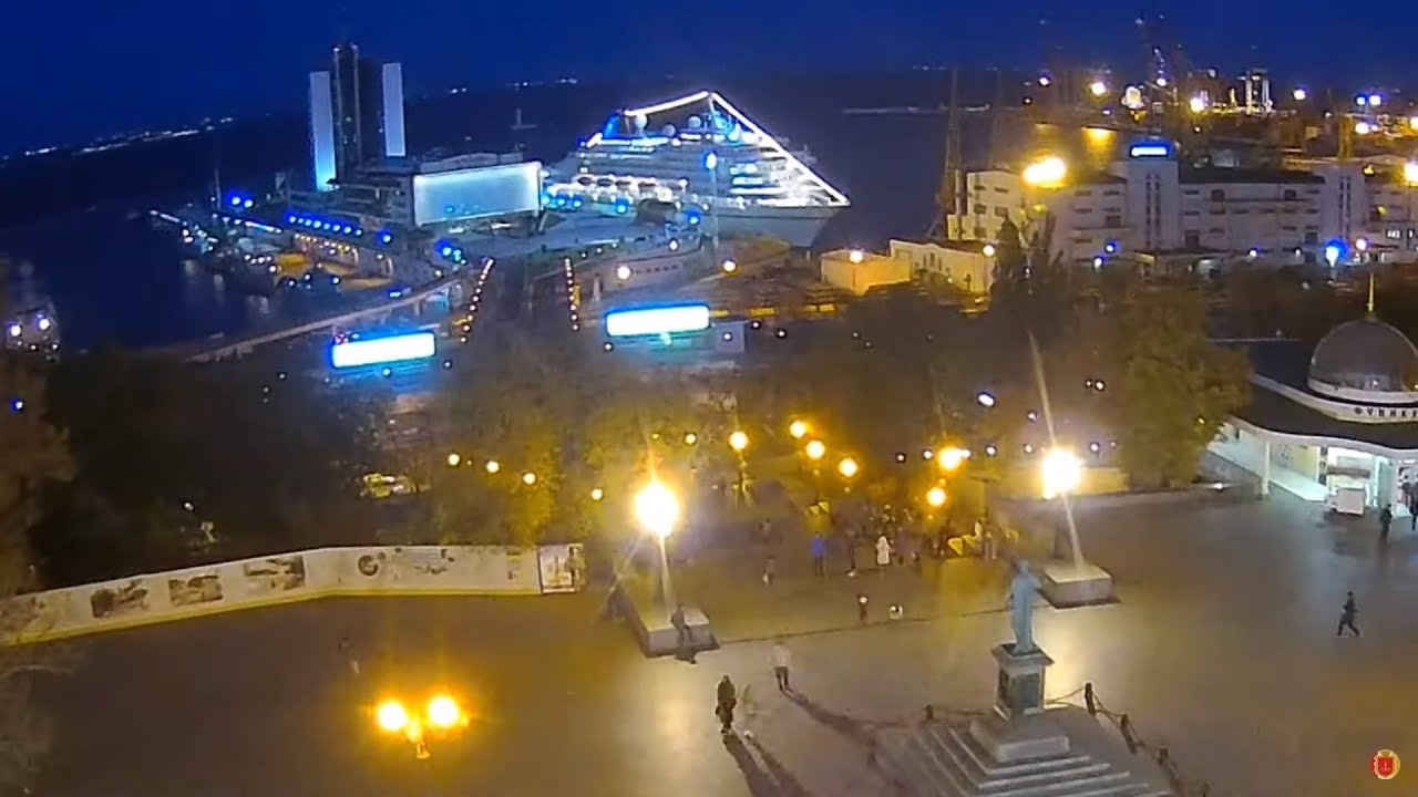 Круизный лайнер «AMERA» в Одессе | Odessa ONLINE ᴴᴰ