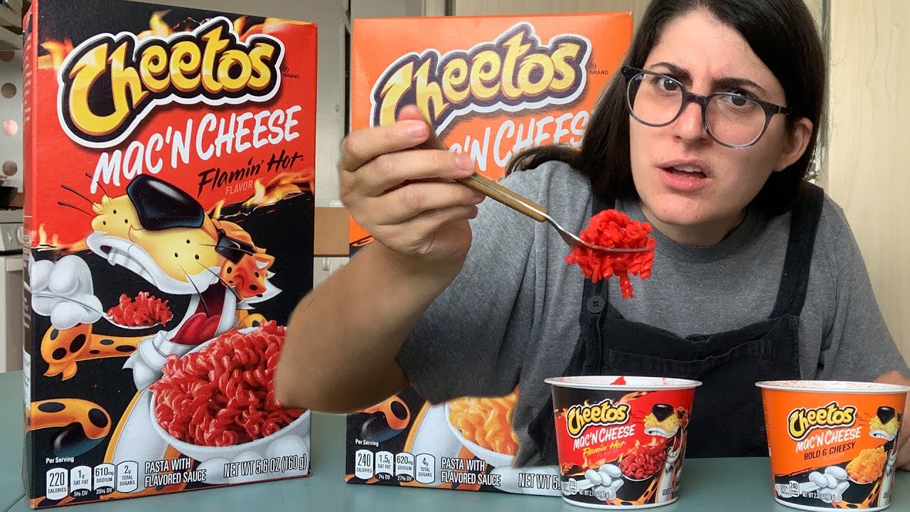 Cheetos Lovers Taste Test Cheetos Mac and Cheese