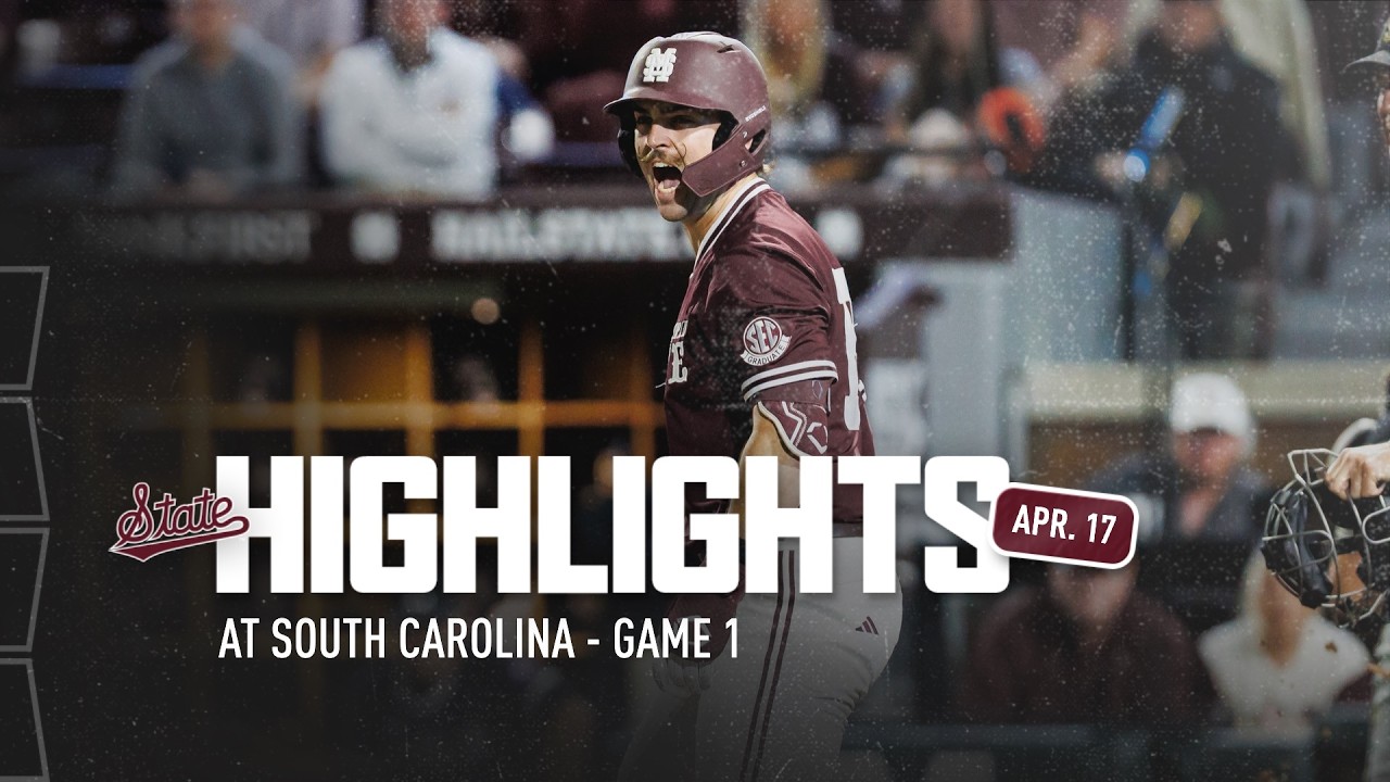 BASEBALL | Highlights at South Carolina (Game 1) - 4/17/26