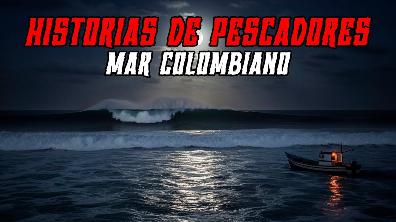 3 Casos ATERRADORES  en Mar Colombiano | Historias de Pescadores
