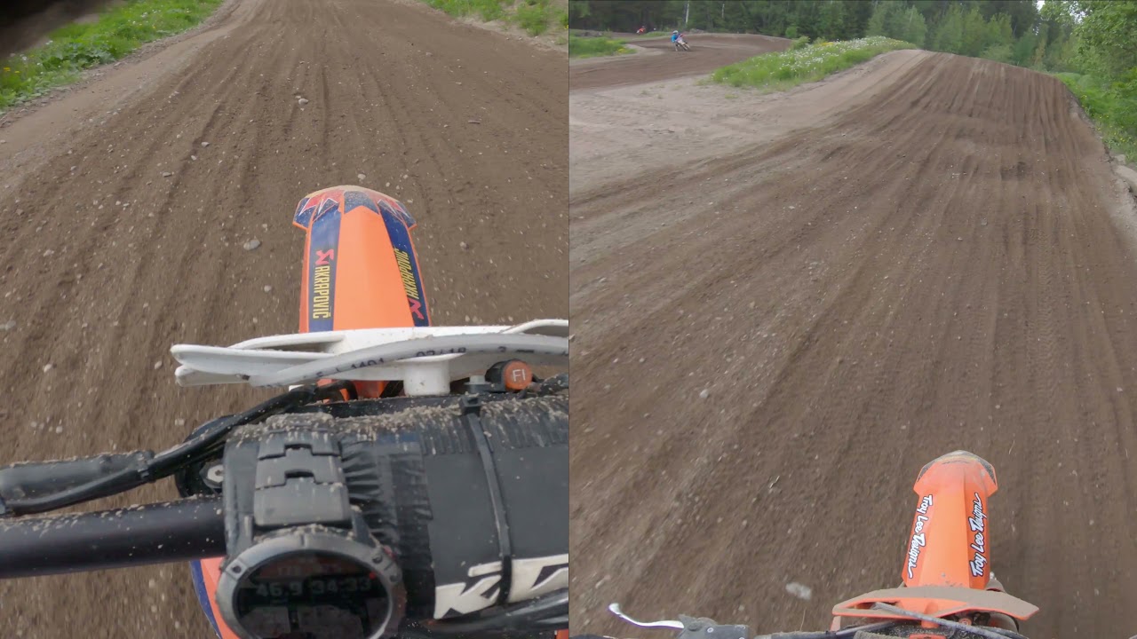 Nummen Motocross 1.6.2021 vertailuvideot
