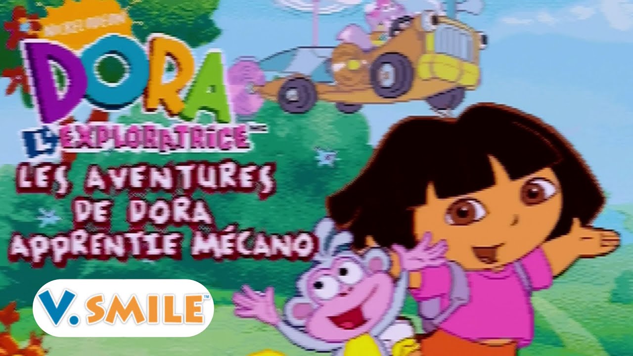 Dora l'Exploratrice 🌎 Les adventures de Dora apprentie mécano 🇫🇷 Vtech V.Smile (Longplay)