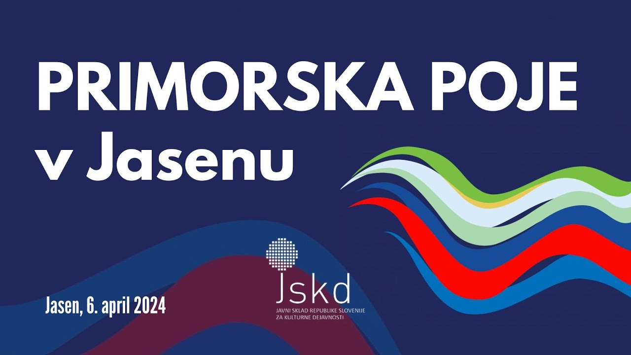 Primorska poje v Jasenu, april 2024