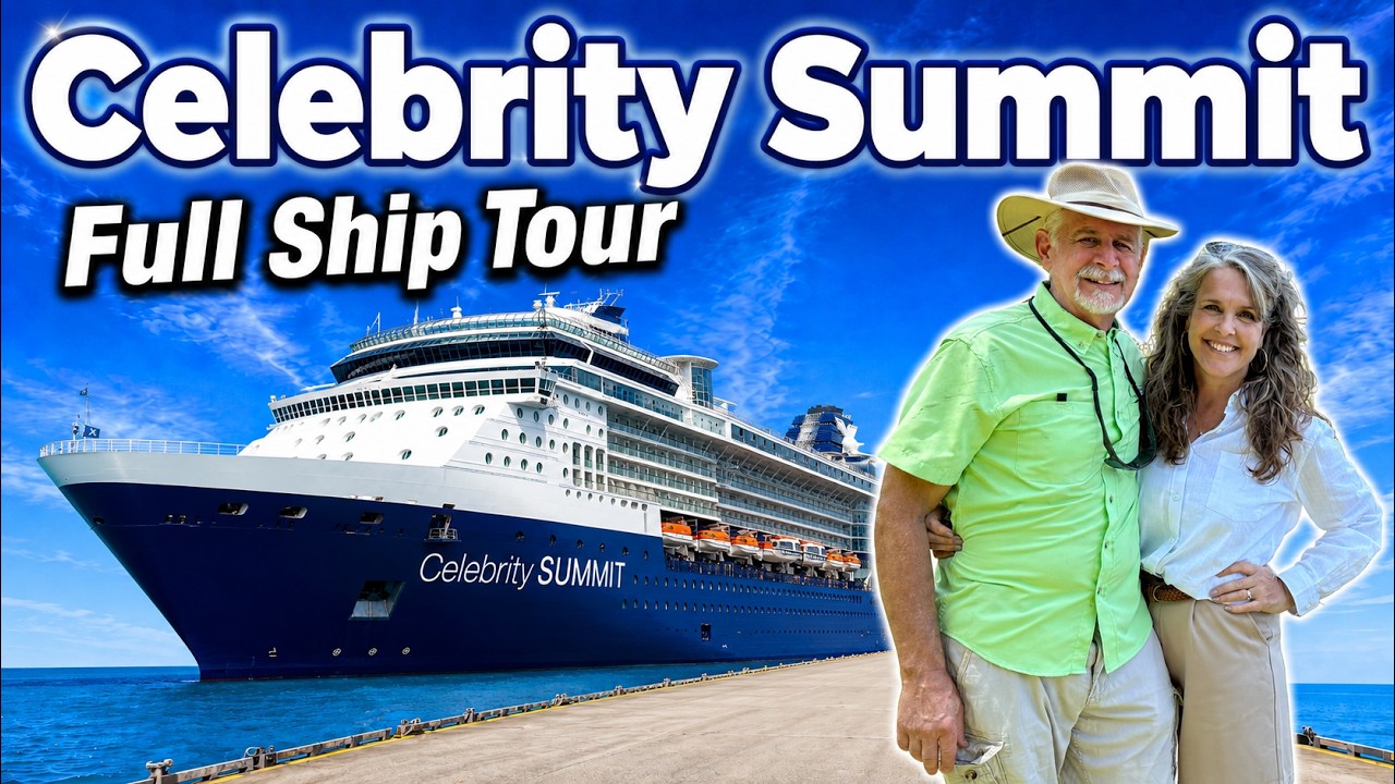 Celebrity Summit Cruise Ship Tour & Review | Full Walkthrough + Cabin & Kids Areas