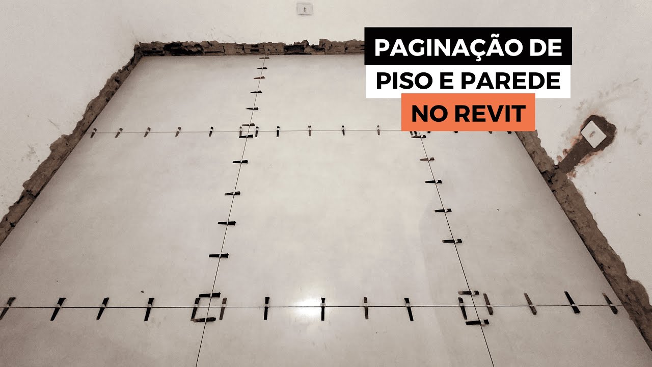 Paginação de piso e parede no REVIT