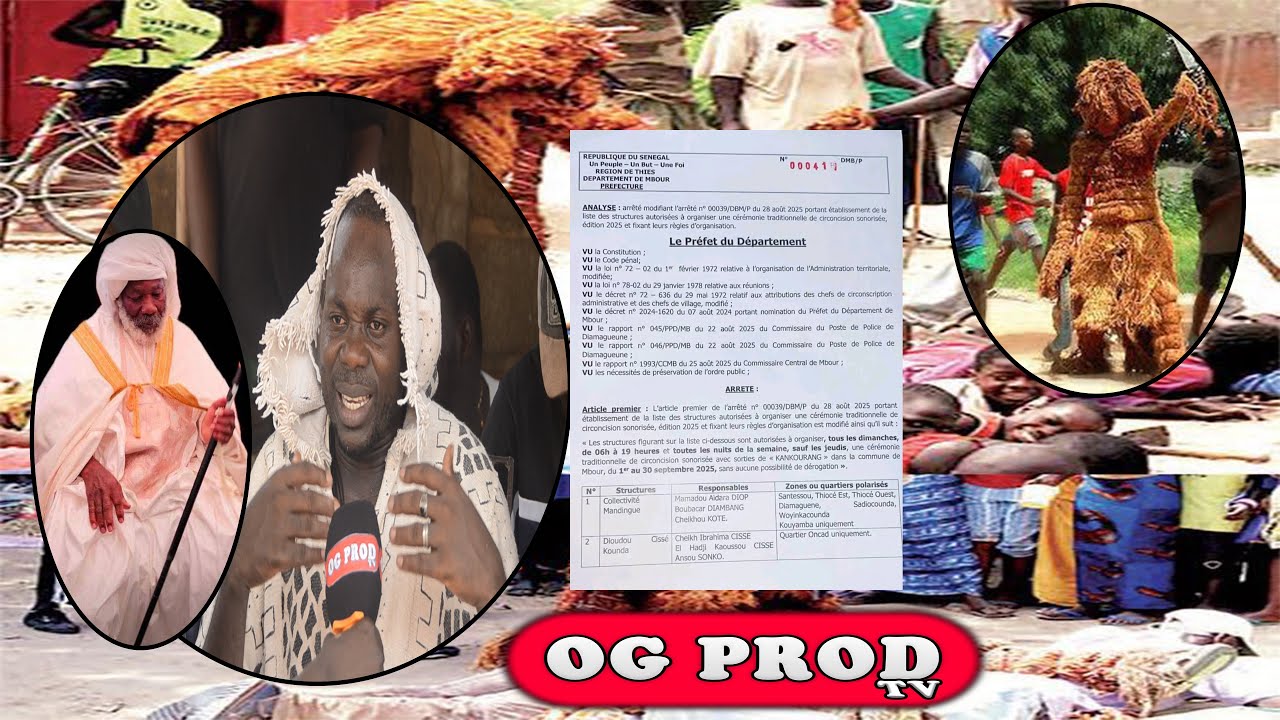 Quelque éclairage de Elhadji Cissé coordinateur  du DIOUDIOU CISSE COUNDA