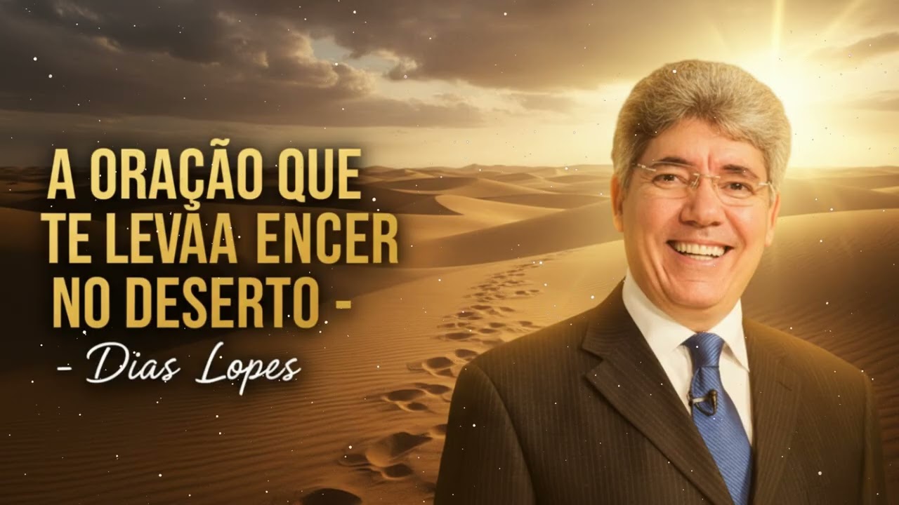 A ORAÇÃO QUE TE LEVA A VENCER NO DESERTO - - Sermões Dias Lopes