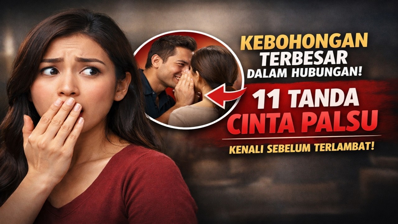 Kebohongan Terbesar dalam Hubungan: 11 Tanda Tersembunyi Cinta Palsu Sang Narsistik. Kenali Faktany