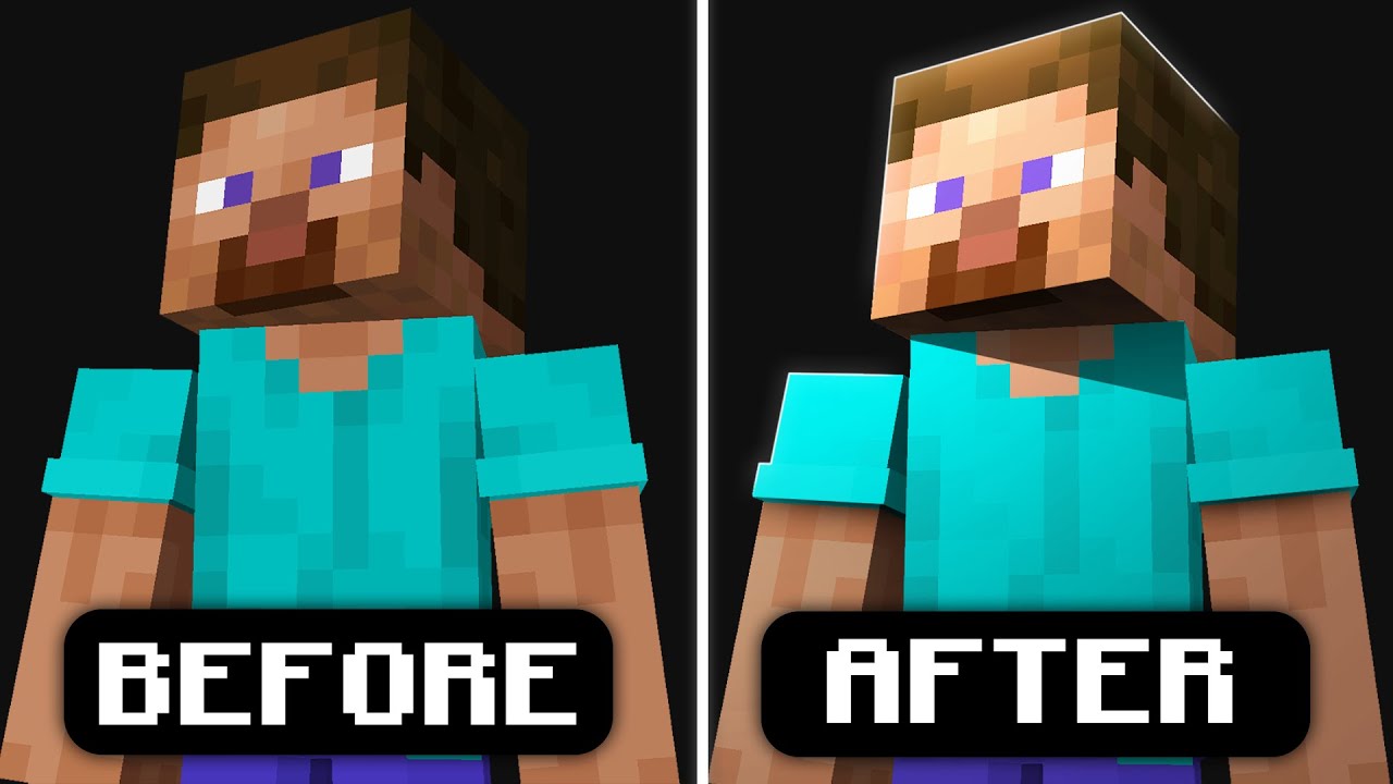 How to Shade Minecraft Thumbnails