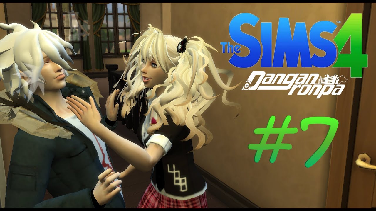 The sims 4 let^s play - Danganronpa #7 ( Не шути с надеждой! )