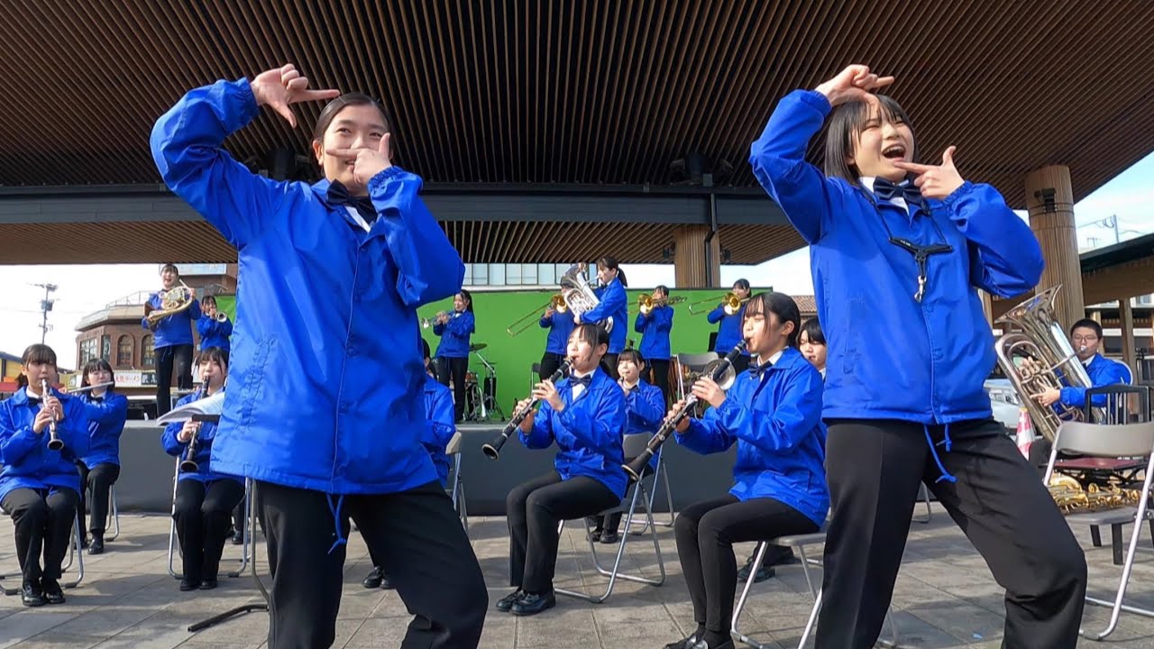 出水中央高校 吹奏楽部「ハピネス / AI」